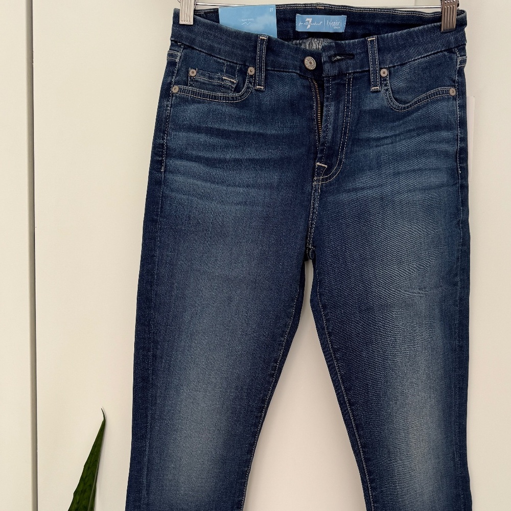 7 For All Mankind Jeans - The Ankle Skinny - Size 27 - NWT